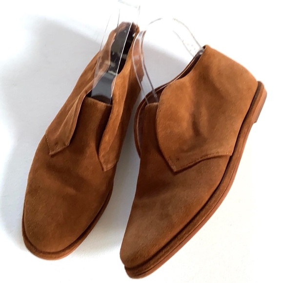 Anthropologie Jeffrey Campbell Tarryton-2 slip on Oxford brown shoes, Size 7M - Picture 8 of 9